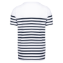 Matrozenshirt ronde hals Bio White / Navy Stripes 12/14 jaar