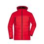 Men's Outdoor Hybrid Jacket red M