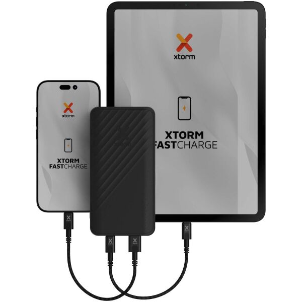 Xtorm XG220 Go2 snellaadbare powerbank van 15 W 20.000 mAh - Zwart Xtorm XG220 Go2 snellaadbare powerbank van 15 W 20.000 mAh - Zwart