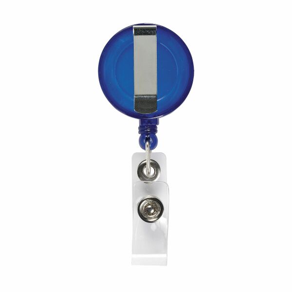BadgeClip Badgehalter - transparent blau BadgeClip Badgehalter - transparent blau
