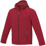 Langley softshell heren jas - Rood - XS