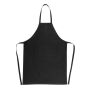 Impact AWARE™ gerecycled katoenen schort 180gr, zwart