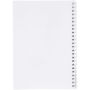 Desk-Mate® A4 notitieboek met synthetische omslag - Wit Desk-Mate® A4 notitieboek met synthetische omslag - Wit