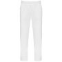 Herenbroek in polykatoen White XXL