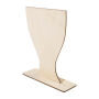Wlobor - custom made houten trofee, kelk