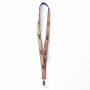 Zeefdruk lanyard van kurk en polyester Zeefdruk lanyard van kurk en polyester
