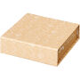 Leaf 5W draadloos oplaadstation van bamboe en stof - Naturel/Zwart