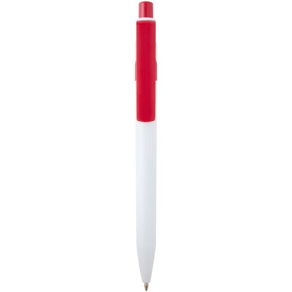 Unica balpen van gerecycled plastic (blauwe inkt) - Rood Unica balpen van gerecycled plastic (blauwe inkt) - Rood