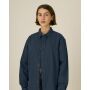 Worker Shirt - Het unisex relaxed overhemd - G.Dyed Navy (XL)