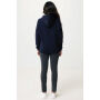 IQONIQ Rila lichtgewicht gerecycled katoen hoodie, donkerblauw (S)