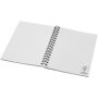Desk-Mate® A6 recycled colour spiral notebook - Light blue