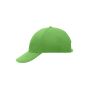 6 Panel Cap Low-Profile lime green one size