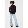 IQONIQ Joshua recycled cotton hoodie, merlot (M)