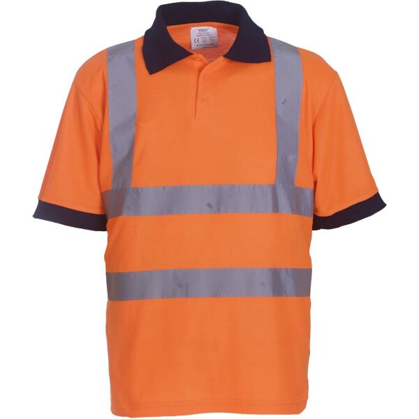 High Visibility Short Sleeve Polo Shirt