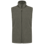 Bodywarmer van microfleece heren Green Marble Heather 4XL