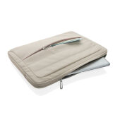Armond AWARE™ RPET 15.6" laptop sleeve, beige