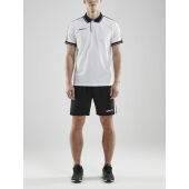 *Pro Control poloshirt men white/black xs