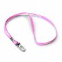 Polyester tubulaire keycord met metalen klem