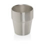 Clark RCS double wall coffee cup 300ML, silver