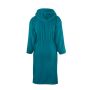 Bathrobe Hooded Turquoise, 2XL/3XL, 420 gr/m²