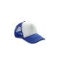 DETROIT 1/2 MESH TRUCKERS CAP, ROYAL/WHITE, One size, RESULT