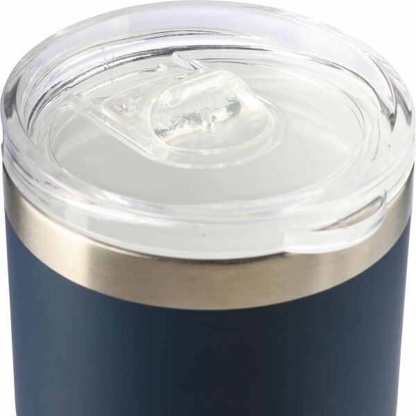 Gerecyclede roestvrijstalen dubbelwandige to go mok (350 ml) Ayen zwart Gerecyclede roestvrijstalen dubbelwandige to go mok (350 ml) Ayen zwart