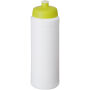 Baseline® Plus grip 750 ml sportfles met sportdeksel - Wit/Lime Baseline® Plus grip 750 ml sportfles met sportdeksel - Wit/Lime