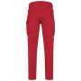 Gerecycled stretchbroek met veel zakken unisex Red 62 FR