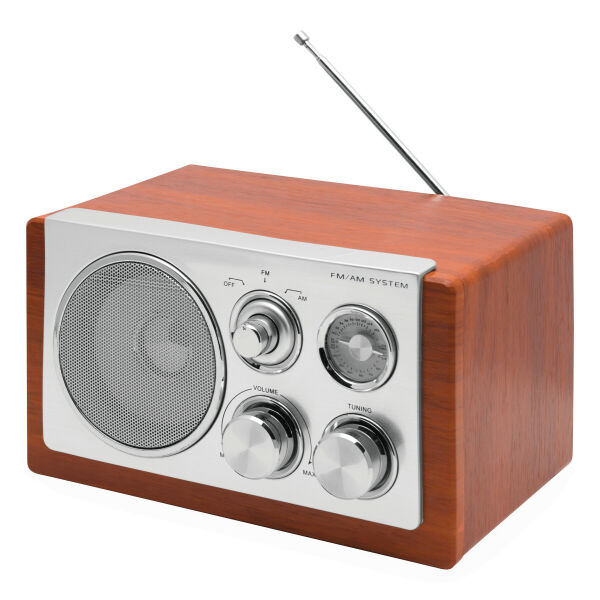 Houten design AM/FM radio CLASSIC