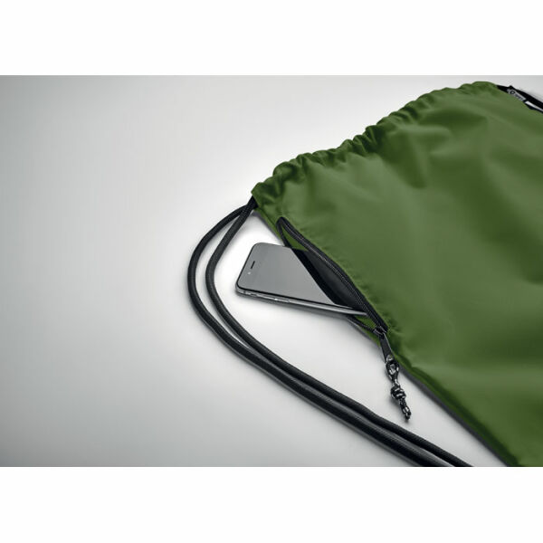 NIGHT - Grote rugzak met koord RPET - Legergroen NIGHT - Grote rugzak met koord RPET - Legergroen
