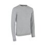 SEVEN SEAS The knit | o-neck - Lichtgrijs gemêleerd, 3XL