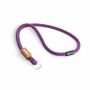Polyester koord-keycord met bamboe plaatje