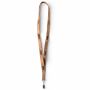 Kurk zeefdruk lanyard