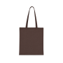 Shopper met lange hengsels Chocolate One Size