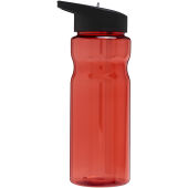 H2O Active® Base 650 ml bidon met fliptuitdeksel - Rood/Zwart