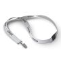 Polyester lanyard met reflecterende draden Polyester lanyard met reflecterende draden