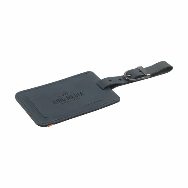 Recycled Leather Luggage Tag bagagelabel Recycled Leather Luggage Tag bagagelabel