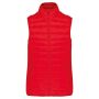 Ladies' lightweight sleeveless down jacket red XXL