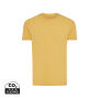 IQONIQ Bryce gerecycled katoen t-shirt, ochre yellow (M)