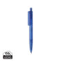 X3 GRS gerecycled PC plastic pen frosted, blauw