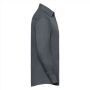 RUS Men LSL Tailored Polycot. Poplin Shirt, Convoy Grey, 4XL