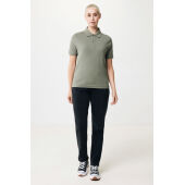 Iqoniq Yosemite gerecycled katoen pique polo, heather green (XXS)