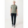 Iqoniq Yosemite gerecycled katoen pique polo, heather green (XXS)