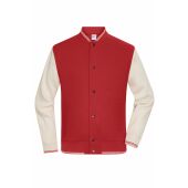 carmine red/sandstone