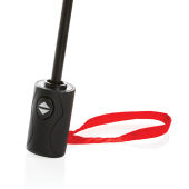 21" Impact AWARE™ RPET 190T auto open/dicht paraplu, rood