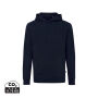 IQONIQ Jasper gerecycled katoen hoodie, donkerblauw (M)