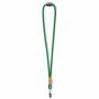 Polyester koord-keycord met bamboe plaatje