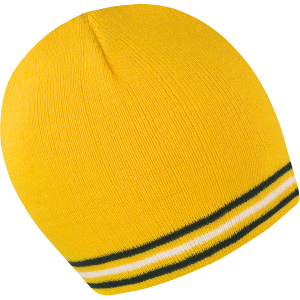 National Beanie Gold / Green / White One Size National Beanie Gold / Green / White One Size