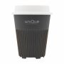 Circular&Co Returnable Cup Lid 340 ml koffiebeker - donkergrijs/wit