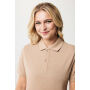 IQONIQ Yosemite gerecycled katoen pique polo, heather brown (XXS)